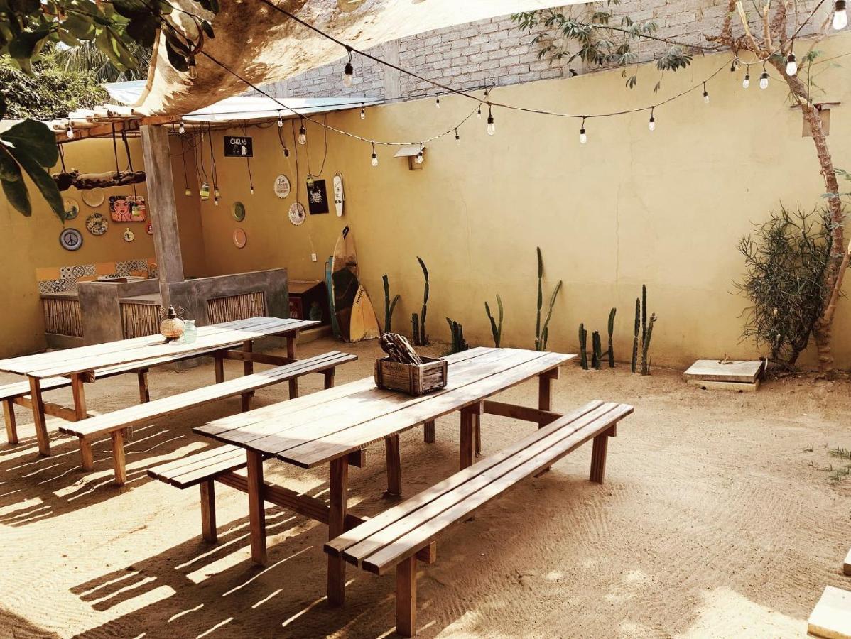 La Palmera Hostel Пуэрто-Эскондидо Экстерьер фото